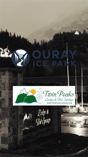 Winter adventures in the Ouray Ice Park followed by hot spring serenity 🏔️ Does it get any better? 🌲♨️ Head to @twinpeakslodgeouray this season to recharge for the next icy send 🧊 🎥 @visuals.byveronica #outdoors #iceclimbing #ourayicepark #ouraycolorado #ouray #hotsprings #adventure #sanjuanmountains #lodging #poolparty #winterwarmer #winter | Ouray Ice Park