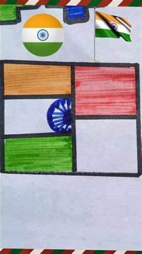 tiranga kaise draw kare 🇮🇳😲#shorts