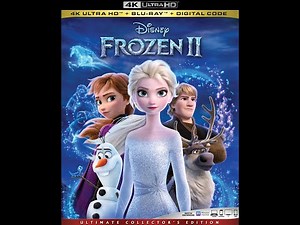 Opening to Frozen II 2020 4K Ultra HD Blu-ray