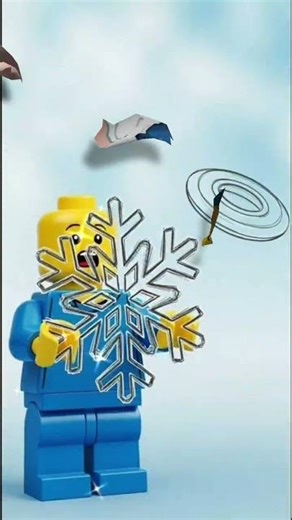 ❄️ The Giant Snowflake #lego