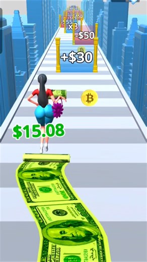 Money Roller Gameplay 💰‼️#downstairs #games #trending #shorts #youtubeshorts #littleshortsfactory