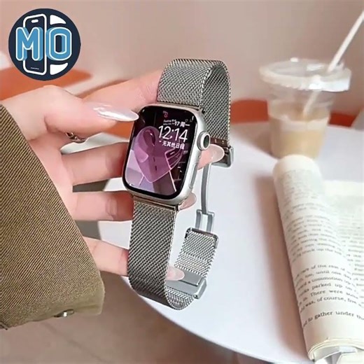 【Phonemo】⌚磁吸一秒定位！錶帶也能這麼順 #applewatch錶帶 #磁吸錶帶 #米蘭錶帶 #精鋼錶帶 #手錶配件 #質感生活 #穿搭小物 #日常百搭 #上班族必備