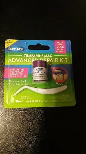 dentek advanced teeth repair kit got this from Amazon today