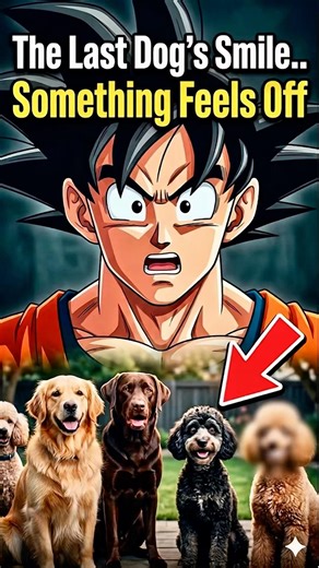 What’s wrong with that last dog’s smile 👀#shorts #goku