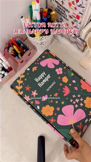 Factor Notes 2026 Happy Planner Unboxing | Journaling by Fathinis