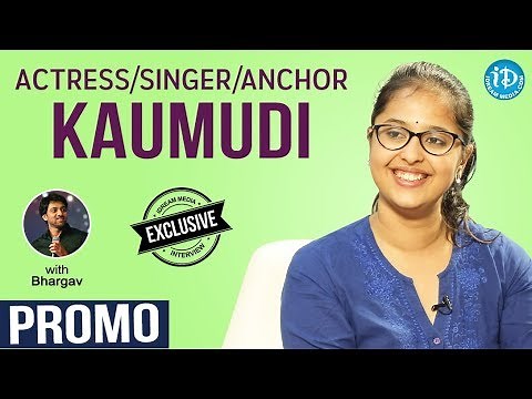 Anchor/Actress/Singer Kaumudi Nemani Exclusive Interview - Promo || Talking Movies With iDream