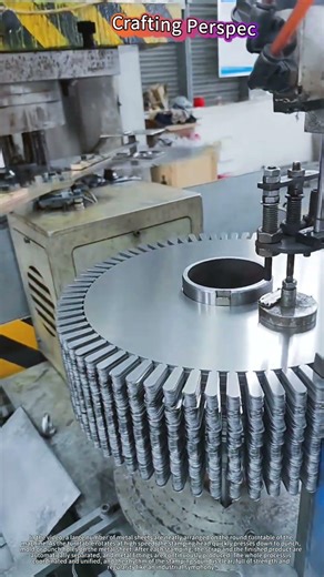 Extremely Rhythmic Metal Stamping Machine!