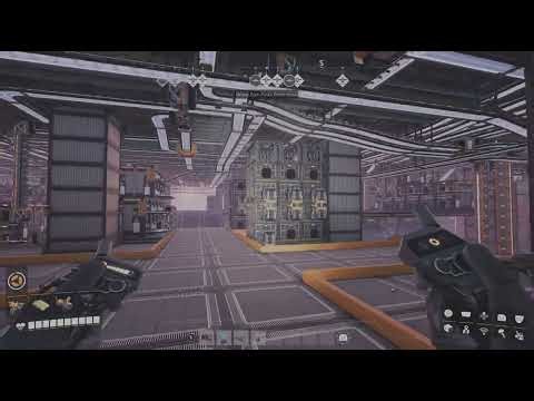 Satisfactory First clear, final warehouse tour!