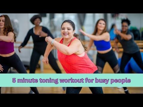 Get Fit in Just 5 Minutes: Ultimate Toning Routine for Busy Beginners!