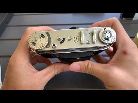 Kodak Retina 1B with Schneider Retina Xenar 50mm f2.8 Lens Folding Film Camera Demo