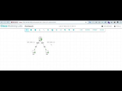 Basic Router configuration in Cisco CML | CCNA LAB | Free CML up to 5 nodes | Cisco Modeling Labs