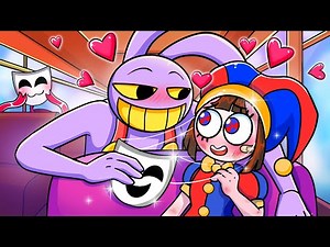 JAX FALLS IN LOVE WITH POMNI?! THE AMAZING DIGITAL CIRCUS UNOFFICIAL 2D ANIMATION