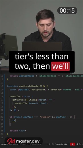 Not every visitor's device can handle WebGL effects smoothly. In this clip from our Award-Winning Ma