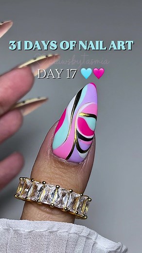 Pucci Nails Nail Art Tutorial - Day 17