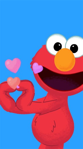 Sesame Street on Instagram: "We love Elmo in each and every way. ❤️ Join playdates with Elmo in a brand new Sesame Street segment, Tales from 123! 📺: @netflix and @PBSKIDS"