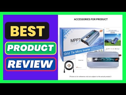 1400W Grid Tie Micro Inverter MPPT DC18V 36V to AC 230V for Solar