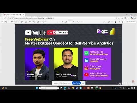 Master Dataset in Power BI 🔥 IPL Data Case Study Full Tutorial | Webinar Replay | Pankaj Namekar