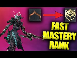 How To Farm Mastery Rank Levels Fast In Warframe!