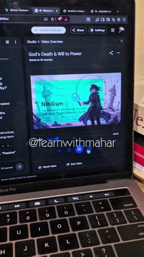 Learn everything quickly through Notebook lm