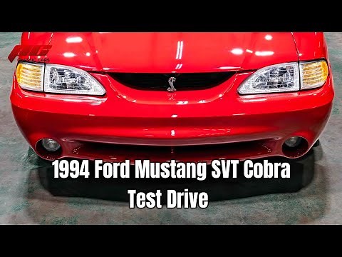 1994 Ford Mustang SVT Cobra Test Drive Review | PC Classic Cars
