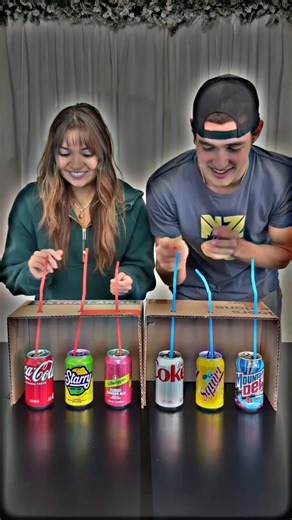 First to Match the Soda Drinks Wins! Taste Test Edition #tastetest #game #challenge