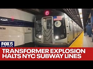 Transformer explosion halts NYC subway lines, stranding thousands in rush hour chaos