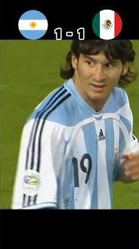 Valeria Márquez, Messi & Crespo show🔥#shorts #argentina #mexico #messi