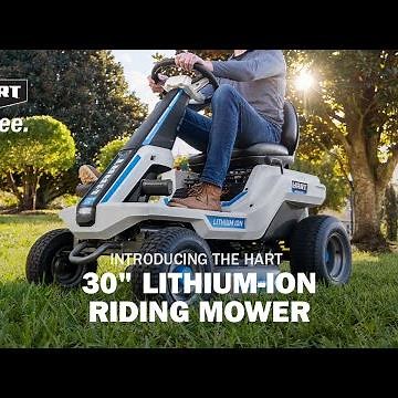 HART 30" Lithium Riding Mower