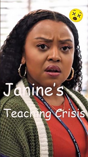 Janine’s Teaching Crisis 💡 #abbottelementary #janineandgregory #tvshow #movie #funny #tvrecap