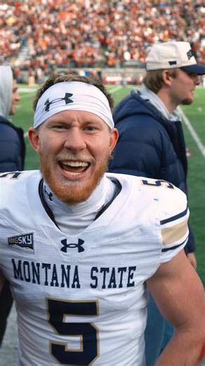 2.1K views · 940 reactions | The the victor goes the spoils…. Safe to say that the Montanans on Montana State are pretty excited about the victory. @dawson_ahrenstorff | Skyline Sports | Facebook
