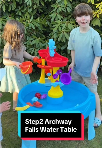Activate two-tier waterfall play with the Archway Falls Water Table by Step2! ☀️ 💦 A great way to splash the day away. 😎🙌 Don’t forget, FREE Delivery on orders over £20/€25 at Smyths Toys! *T&Cs apply! ✅ Product code: 215609 #smythstoys #outdoor #outdoorfun #water #smythstoysoutdoor2026