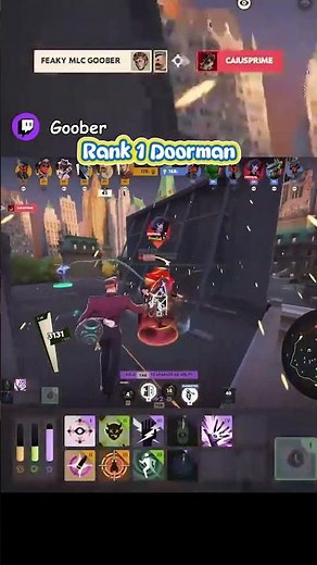 Rank 1 Doorman Play - Deadlock #deadlock #deadlockshorts #deadlockclips