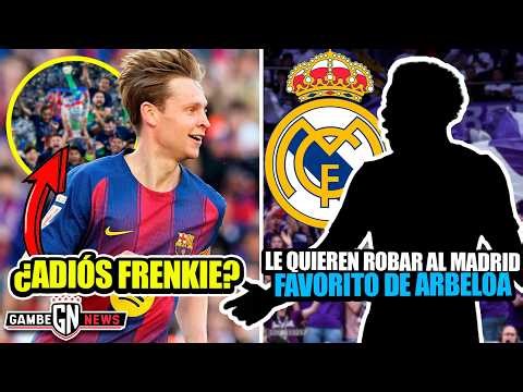 Goodbye Frenkie? | This is how they want to steal Arbeloa's favorite from Real Madrid | Barça dec...