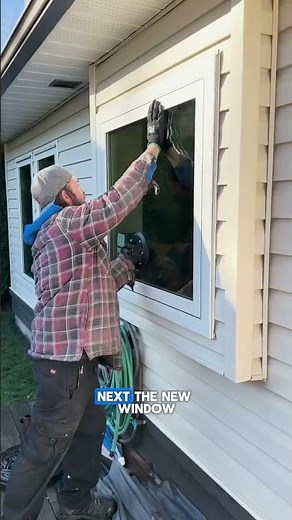 Curious about how we replace a window using the retrofit process ✨🛠️? Here’s a step-by-step look at