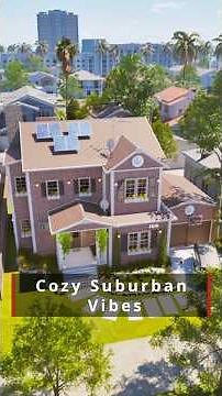 Cozy Suburban Vibes 🏡✨ #inzoi #inzoibuild #inzoigame #sims4gameplay #sims4build #sims4shorts