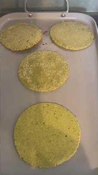 Oat, Flaxseed, and Spinach Tortillas