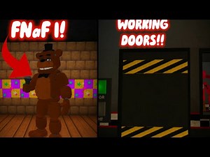 [Minecraft/FNaF] Building FNaF 1 In Minecraft speedbuild REMASTERED (FNAF ADDON LINKS!!)