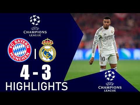 Bayern Munich - Real Madrid 4-3 (AGG 6-4) Résumé | Ligue des champions de l'UEFA 2025/26