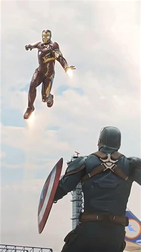 One of the greatest fight 🔥💀| Civil war | Song - Montagem -Alquimia| #marvel #trending #shorts #edit