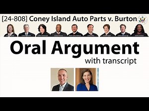 Oral Argument on void judgments and time limits: Coney Island Auto Parts v. Burton