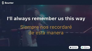635K views · 50K reactions | Aprende idiomas con música. Descarga la App Sounter (IOS/Android/WEB): https://bit.ly/3xeFGSk | Always Remember Us This Way de Lady Gaga (Traducida al español). | Sounter | Facebook