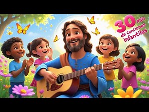 🌟 Canciones Cristianas para Niños | 30 Minutos de Alabanzas y Diversión 🎶