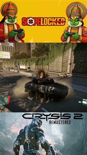 Road Rage | Tank Barrage Chaos | CRYSIS 2 REMASTERED #crysis2
