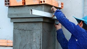 15K views · 25 reactions | Amazing Techniques Rendering Sand and Cement to Concrete Columns Building Houses Step By Step | Creative Handmades Ideas Diy | Facebook