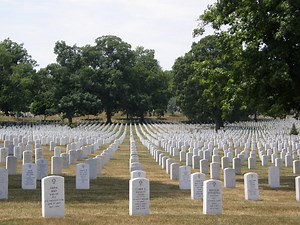 Arlington National Cemetery in Arlington, USA