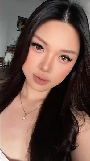 Asian baddie makeup tutorial 🤎⚡️ #makeup #beauty #cute #sexy #hot #grwm #makeuptutorial #shorts