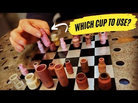 Tig welding tips / ceramic cups with welducated