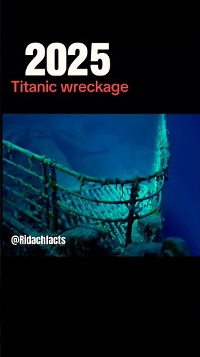 Titanic in 2025😢 The Final Tribute | #titanic #titanicsinking