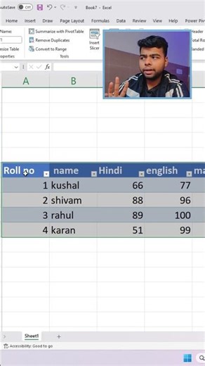 Create Table #excel #skillgroww #computereducation #excelshortcuts