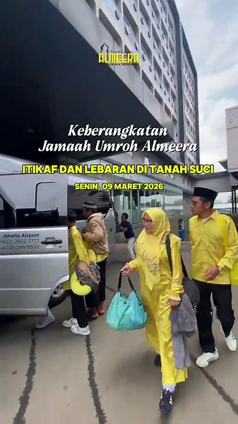 Keberangkatan Jamaah Umroh Almeera dan HBM Tour